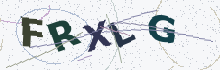 A verification image containing five letters and numbers